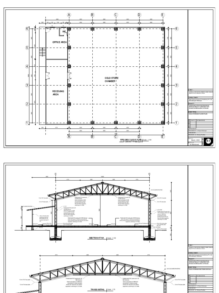 Cold Storage Plans for Agricultural Market | PDF | Real Estate ...