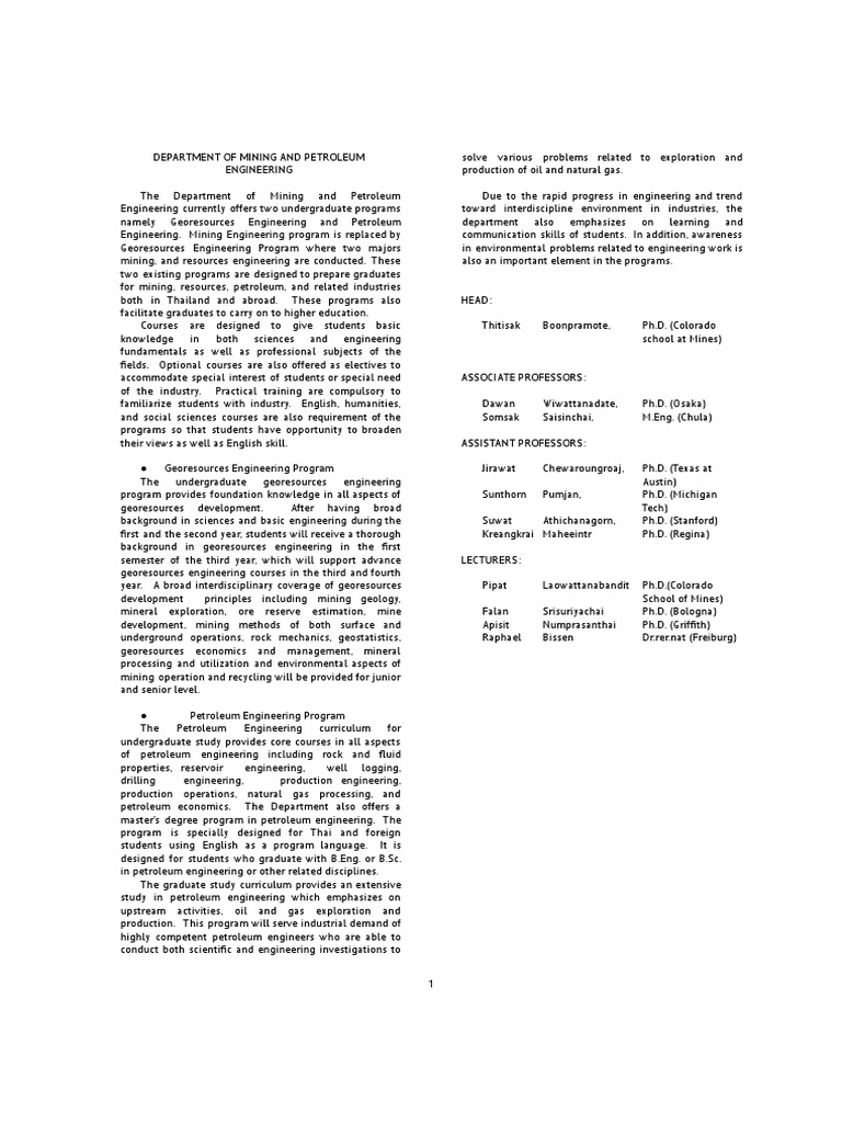 10 Mining And Petroleum Engineering Pdf Geology Mining