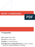 Basic Commands 18 06 2020