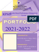 Sies Rpms Portfolio 2022 Template