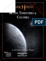 Better Territories & Colonies: A Supplement For Rogue Trader