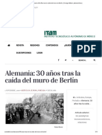 Alemania - 30 Años Tras La Caída Del Muro de Berlín - Foreign Affairs Latinoamérica