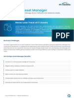 ServiceOps Asset Manager Datasheet