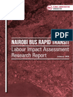 Nairobi Bus Rapid Transit Labour Impact
