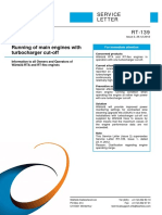 RT-139 - Issue2 Running of Main Engines With Turbocharger Cut-Off