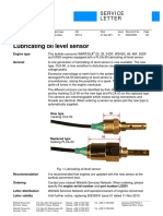 Service Letter-Lubricating Oil Level Sensor
