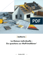 La Maison Individuelle - 6 Questions Sur Maprimerénov' (Batiactu)