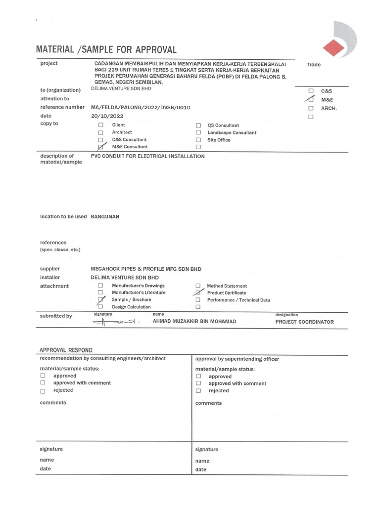 PVC Conduit For Electrical Installation | PDF