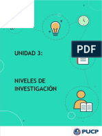 Unidad 3 Niveles de Investigacion