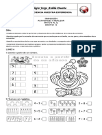 Agenda de Trabajo Semana 15 Transicion 2-3-4