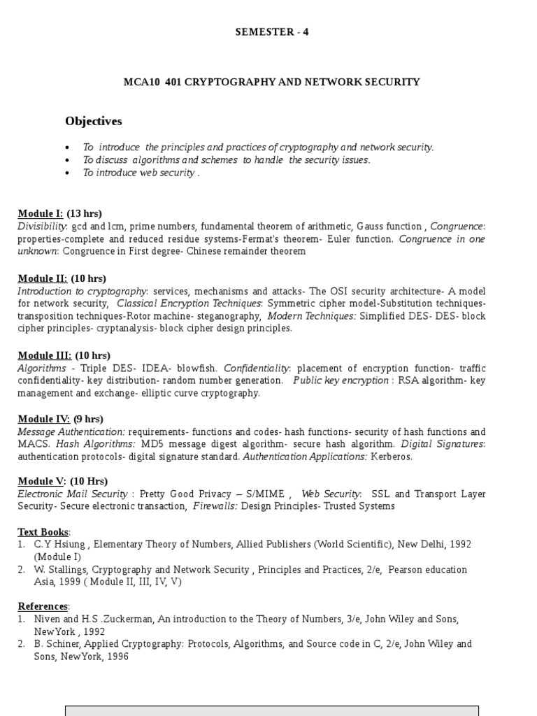 Mca Calicut 4 To 6 Semester | PDF | Unified Modeling Language 
