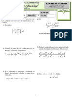 Algebra Cuarto