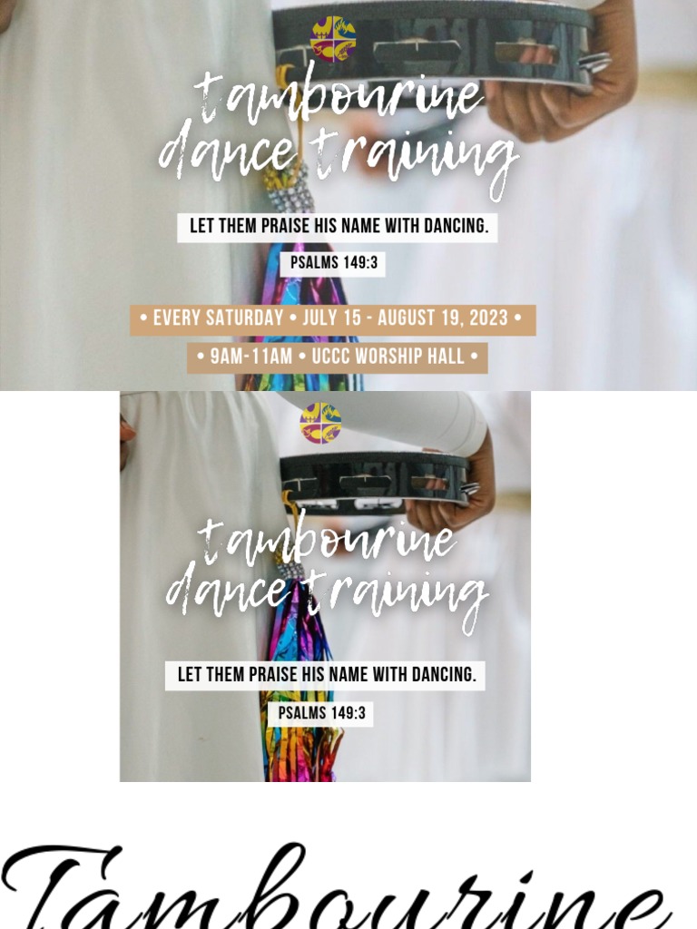 Tambourine Dance Training PDF