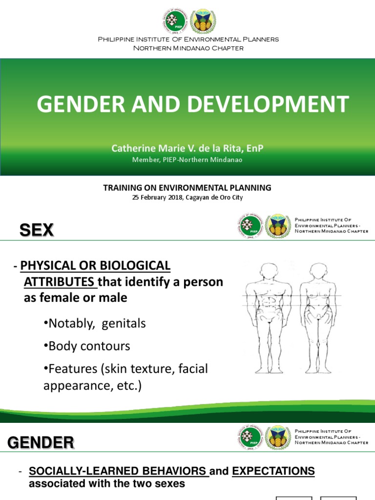 Gender and Development Overview | PDF | Woman | Gender