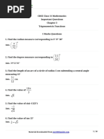 11 Mathematics Imp ch3 1