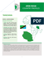 Tanzania Country Profile