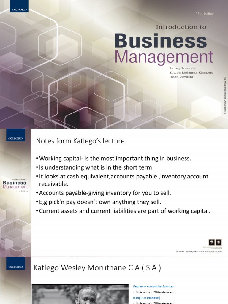 Financial Management Principles Overview | PDF | Net Present Value ...