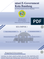 Implementasi E-Government Di Kota Bandung