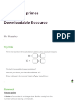 Maths Key Stage 3 Lesson MATy7u3L1