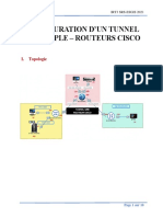 TP - IRT3 SRS - Configuration Du Tunnel GRE Simple (Routeurs Cisco)