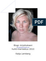 Katja Lemberg Blogit 2010