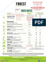 The Forest 2023 Rates