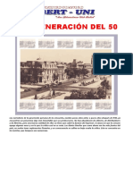 Literatura Peruana Contemporánea - Generación Del 50
