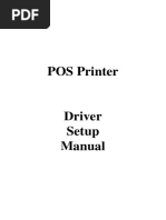 Driver Setup Manual