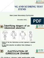 12 - Developing and Scoring Test Items