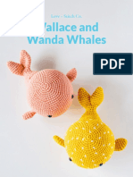 Wallace and Wanda the whales crochet pattern