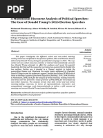 A Multimodal Discourse Analysis of Polit