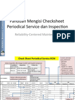 Panduan Mengisi Checksheet RCM