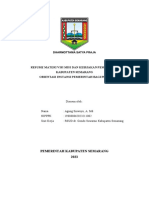 RESUME MATERI VISI MISI DAN KEBIJAKAN PEMERINTAH (Agung Siswoyo)