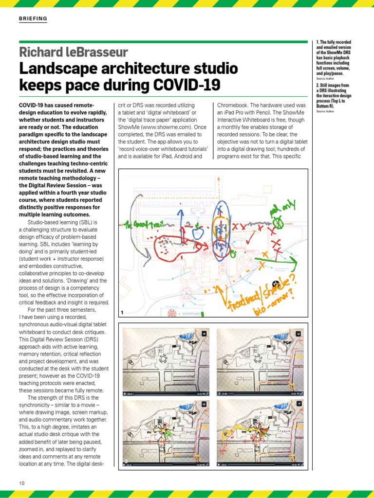 Landscape Article - Digital Review Sessions | PDF