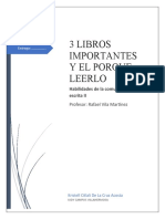 3 Libros Importantes