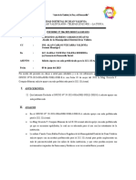 Informe #206 Solicita Apoyo Con Aula Prefabricada I.E.I. El Arenal