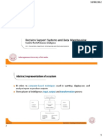 Week 02 - Decision Support Systems and Data Warehousing