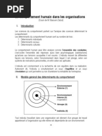 Comportement Humain Dans Les Organisations Bassam Zalzal