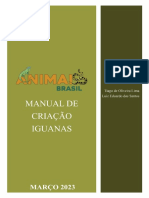 Manual de criação de iguana