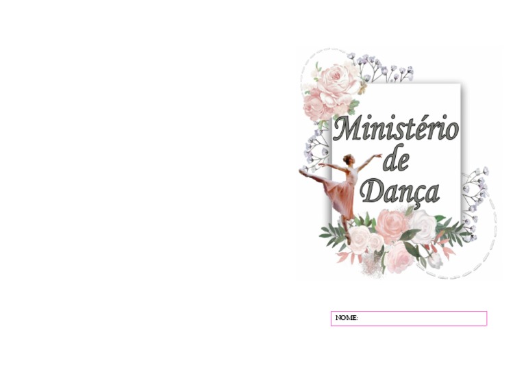 CAPA PARA MINISTERIO DE DANÇA | PDF