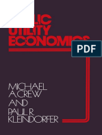 21 - Public Utility Economics - Michael A. Crew, Paul R. Kleindorfer (Auth.) - Macmillan Education UK (1979)