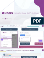 BYJUS Mock Exam Objective 1
