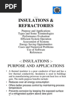 2012 Lecture BKC Insulations u0026 Refractory  PDF  Thermal 