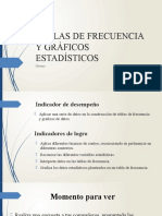 Tablas de Frecuencia y Gráficos Estadísticos