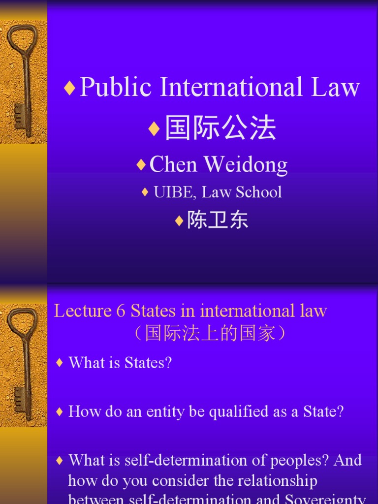 06State in International Law (Autosaved) PDF Sovereign State