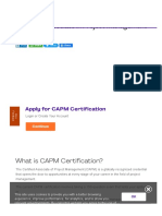 Certified Associate Capm