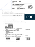 Soal Pas Tema 4 Keluargaku