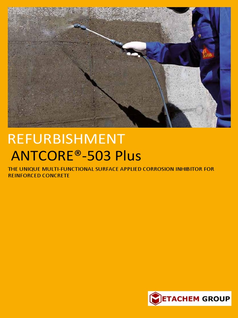 Corrosion Inhibitor For Reinforced Concrete - 3 | PDF | Corrosion | Rust