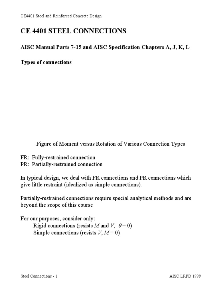 Aisc Steel Connections – Aisc Connection Design Example – XZUCH