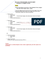 TEMPLATE OF BIOTROPIKA MANUSCRIPT - Newest 2019